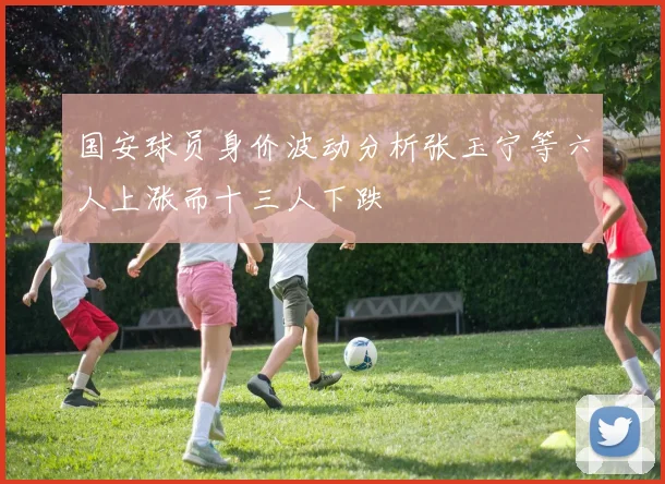 国安球员身价波动分析张玉宁等六人上涨而十三人下跌